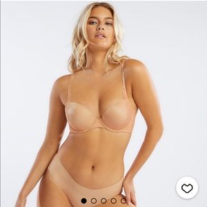 Savage X Fenty Demi Cup Bra Honey Nude 32DD
